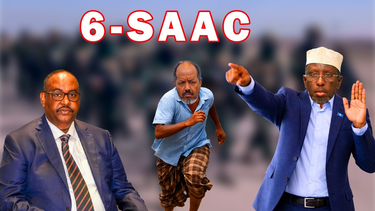 XASAN SH oo Afurkii kadib ka cararay Villa Somaliya, Shariif Iyo Deni oo dhulka la jaray, Daawo...