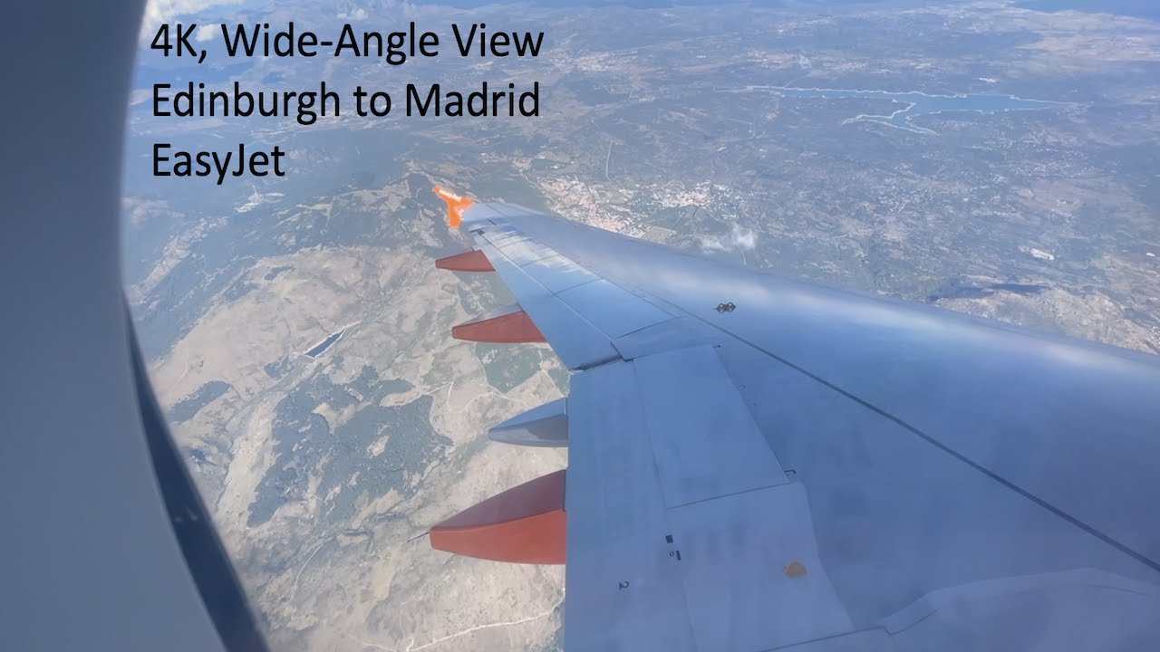 &euro;24 EasyJet / Edinburgh to Madrid / EDI-MAD / EZY6995 / G-EZTZ / Edimburgo (EDI) a Madrid (MAD)