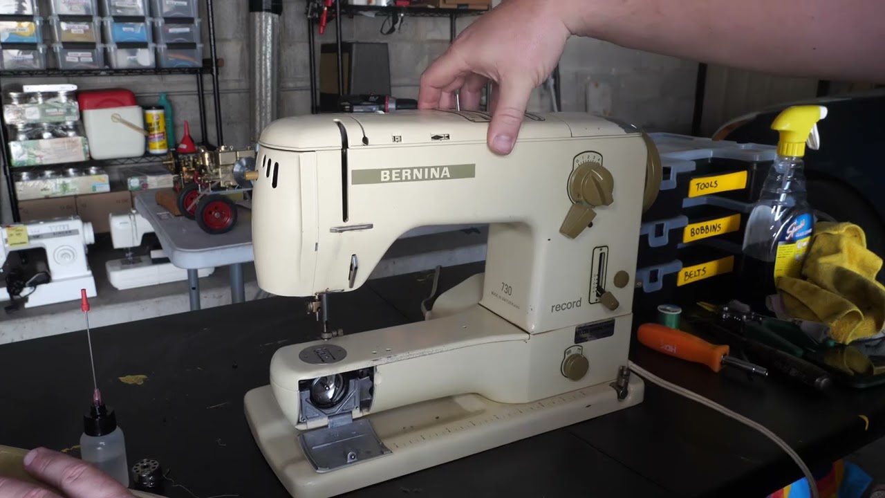 Bernina Record 730 Часть 1