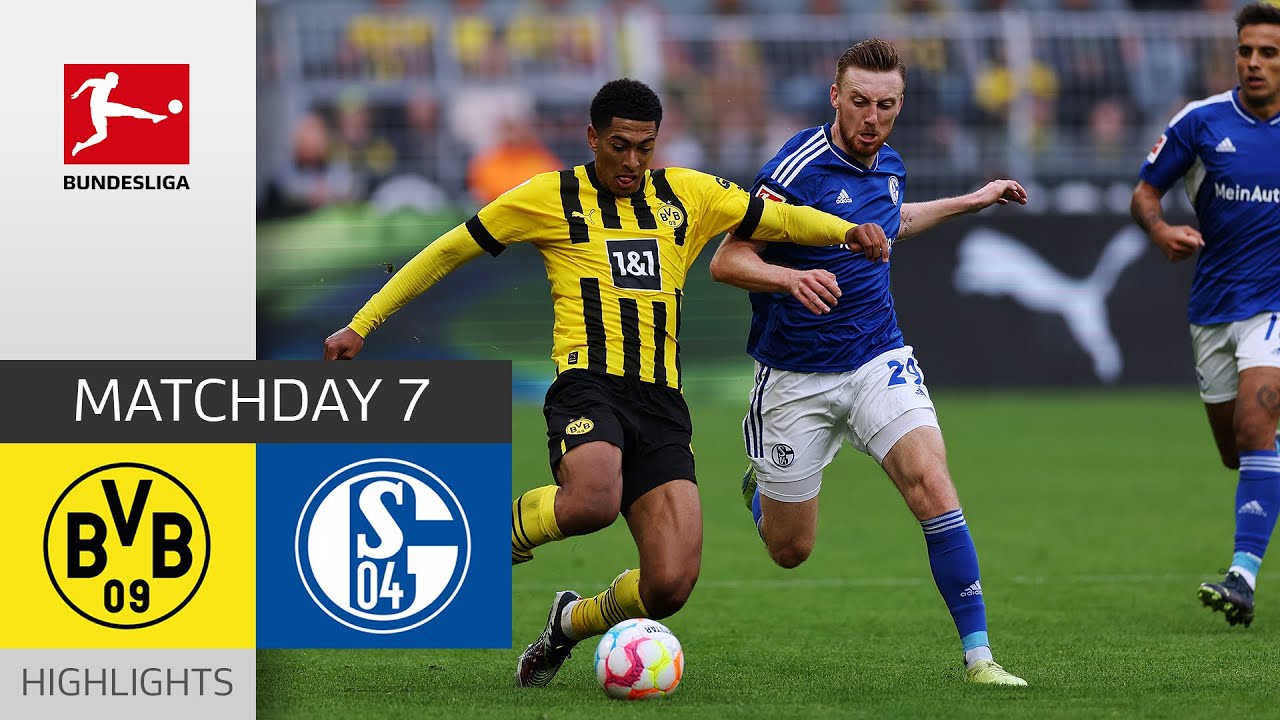 Borussia Dortmund - FC Schalke 04 1-0 | Highlights | Matchday 7 &ndash; Bundesliga 2022/23