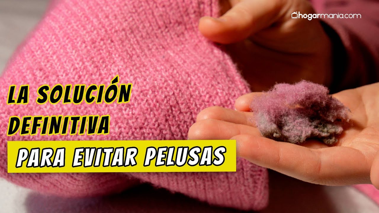 Como EVITAR que la ropa suelte PELUSAS // Trucos sencillos con Hogarmania