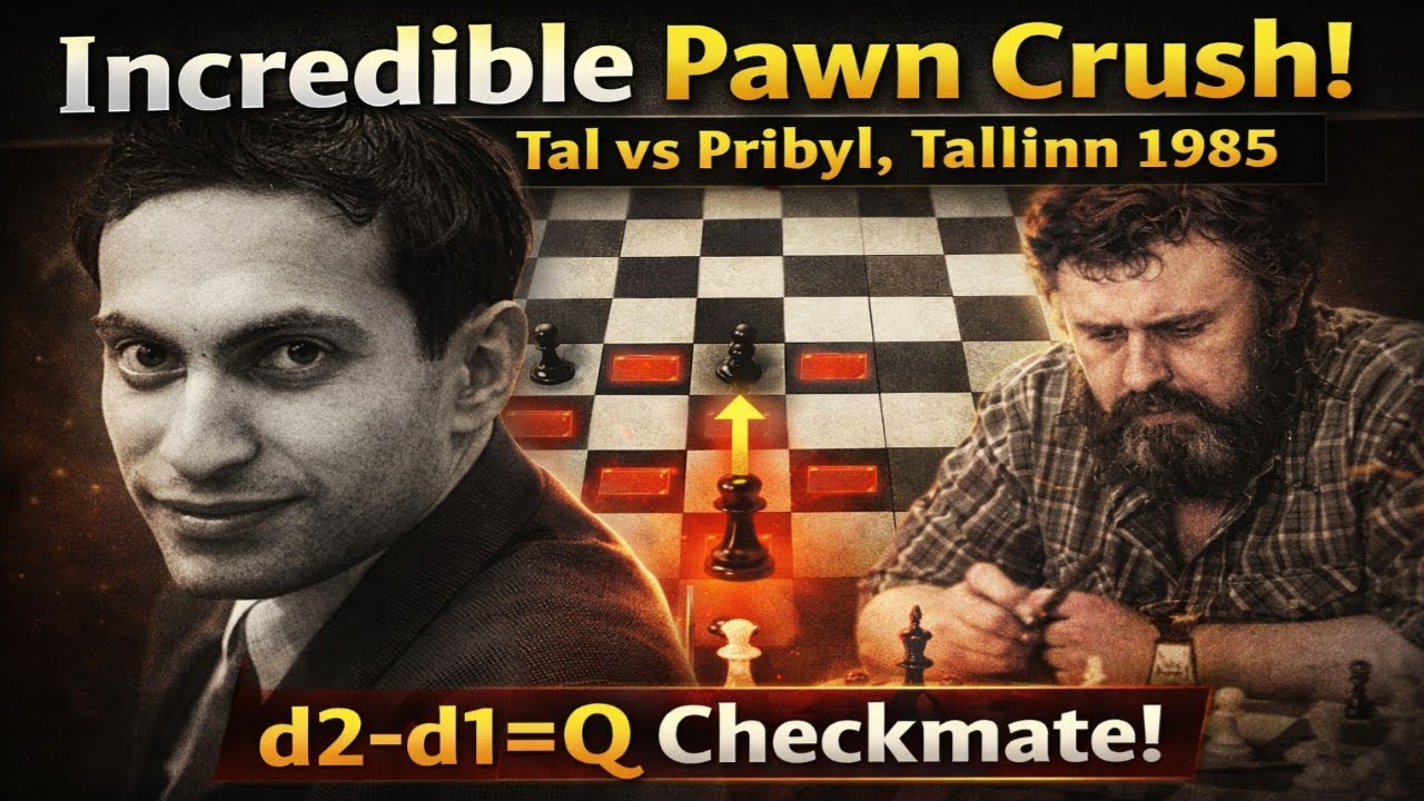 The Pawn That Ruled the Board: Tal’s d-Pawn Becomes a Silent Killer