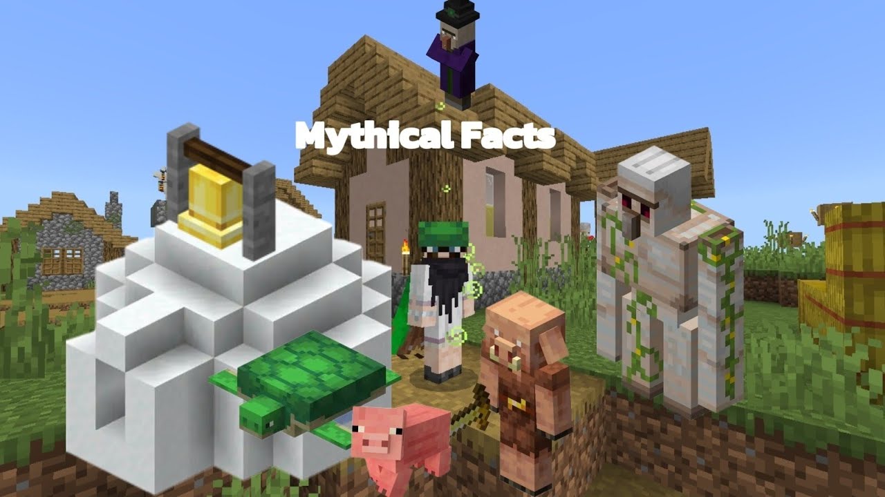Minecraft Mythical, Glitched Mobs Facts | Minecraft Adventure also @PyaruGaming78 