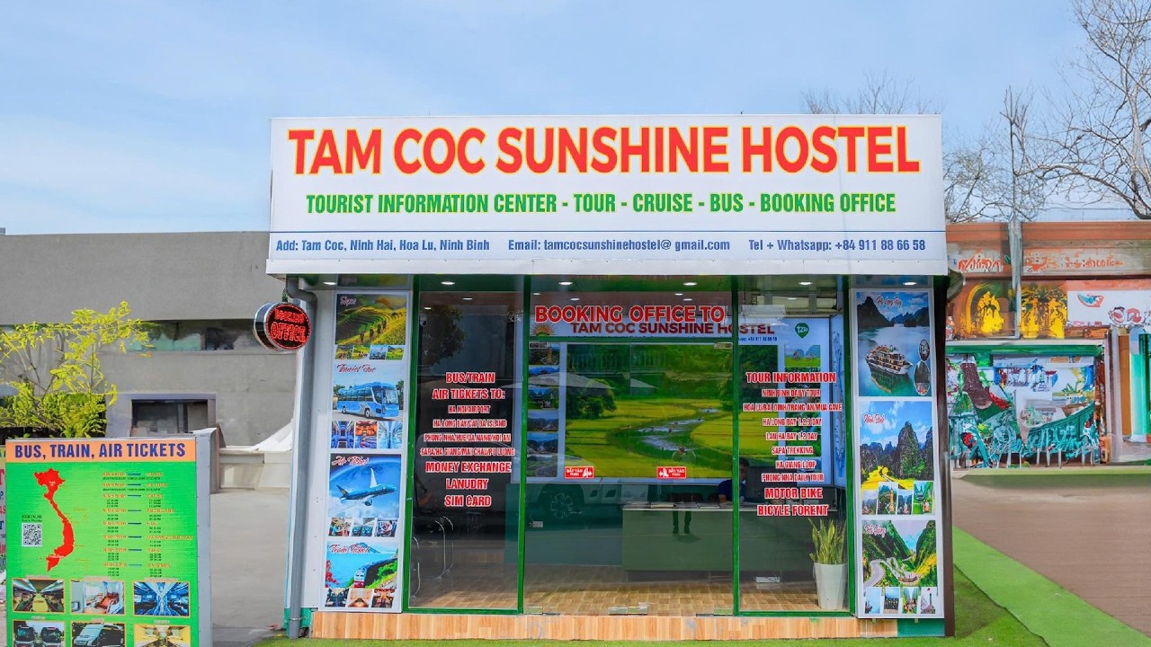 Там Кок Саншайн Хостел | Нинь Бинь, Вьетнам | Обзор отеля 🛏️