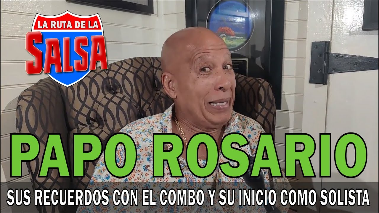 Entrevista de la buena con Papo Rosario.