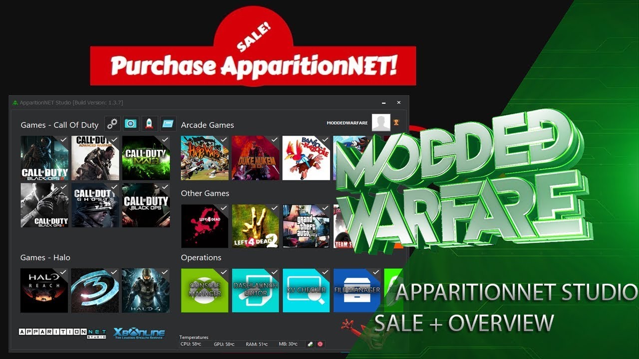 ApparitionNET Studio - Sale & Overview