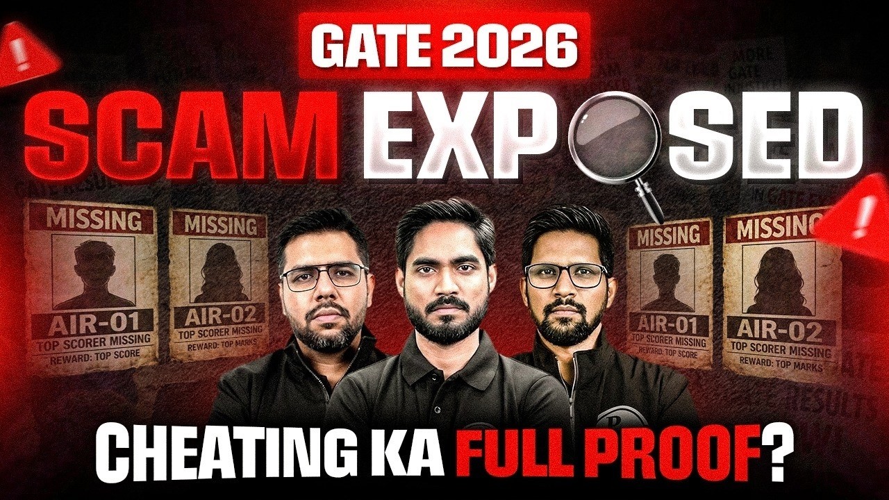 GATE 2026 Controversy I Paper Leak Cheating Claims Shake Engineering Exams