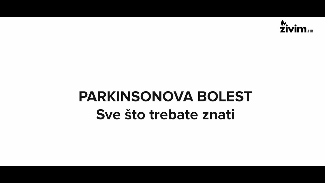 MEDICINSKI VIDEO LEKSIKON: Parkinsonova bolest - sve što trebate znati