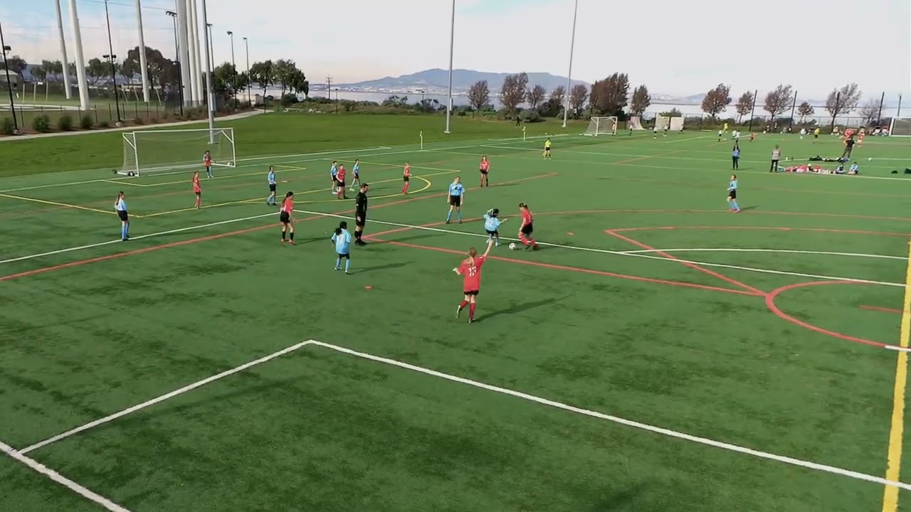 2026-01-17 Burlingame AYSO 12U vs. Belmont 2nd Half
