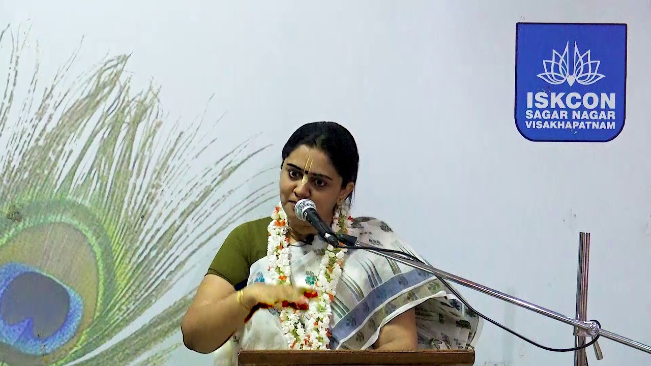 Mukunda Mala Stotra part 1 (telugu) by Nitaisevini Mataji