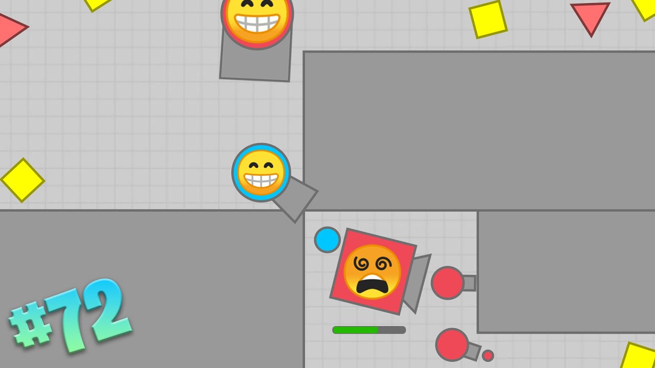 Diep.io BEST MOMENTS #72 | FUNNY AND TROLLING MOMENTS IN DIEPIO