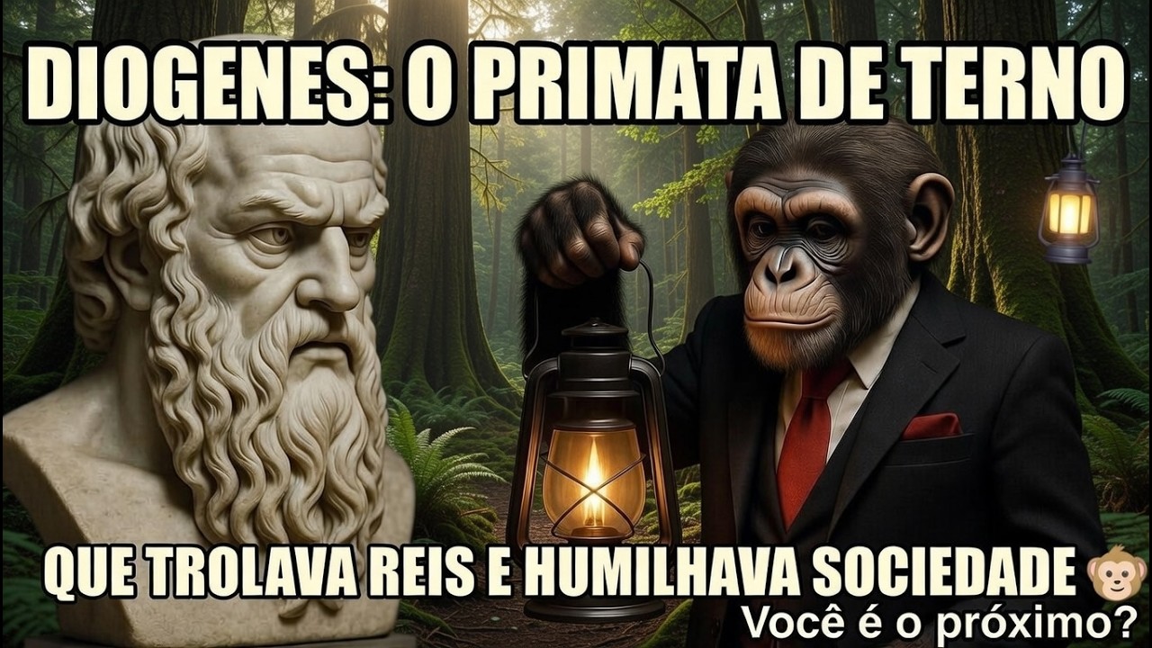 Diogenes: O Primata de Terno que Humilha a Sociedade Moderna