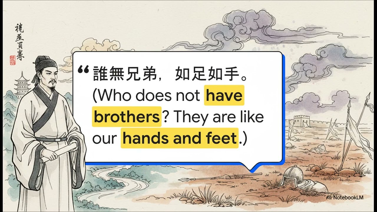 Qing Tong Shou Zu: Describing Friendship Like Hands and Feet