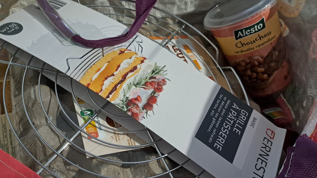 asmr retour de courses lidl