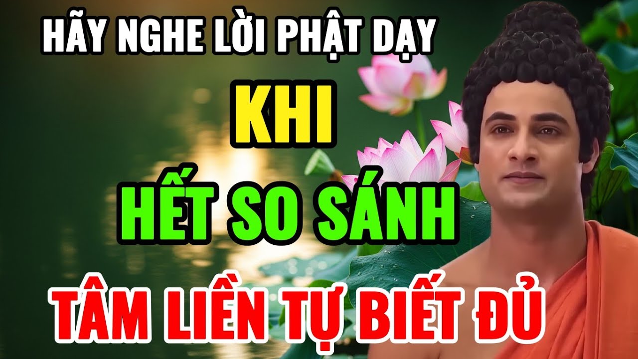 Khi Không Còn So Sánh – Tâm Liền Tự Đủ | Một Bài Pháp Giúp Tâm An Giữa Đời Đầy Hơn Kém