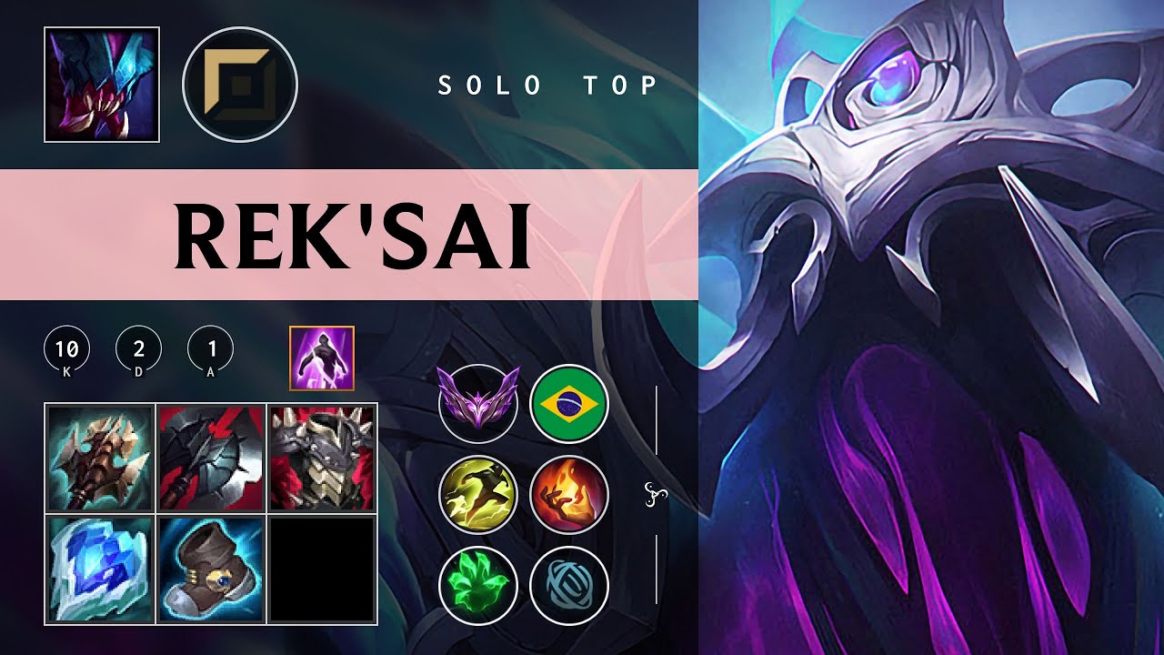 Rek'Sai Top vs Nasus - BR Master Patch 26.02