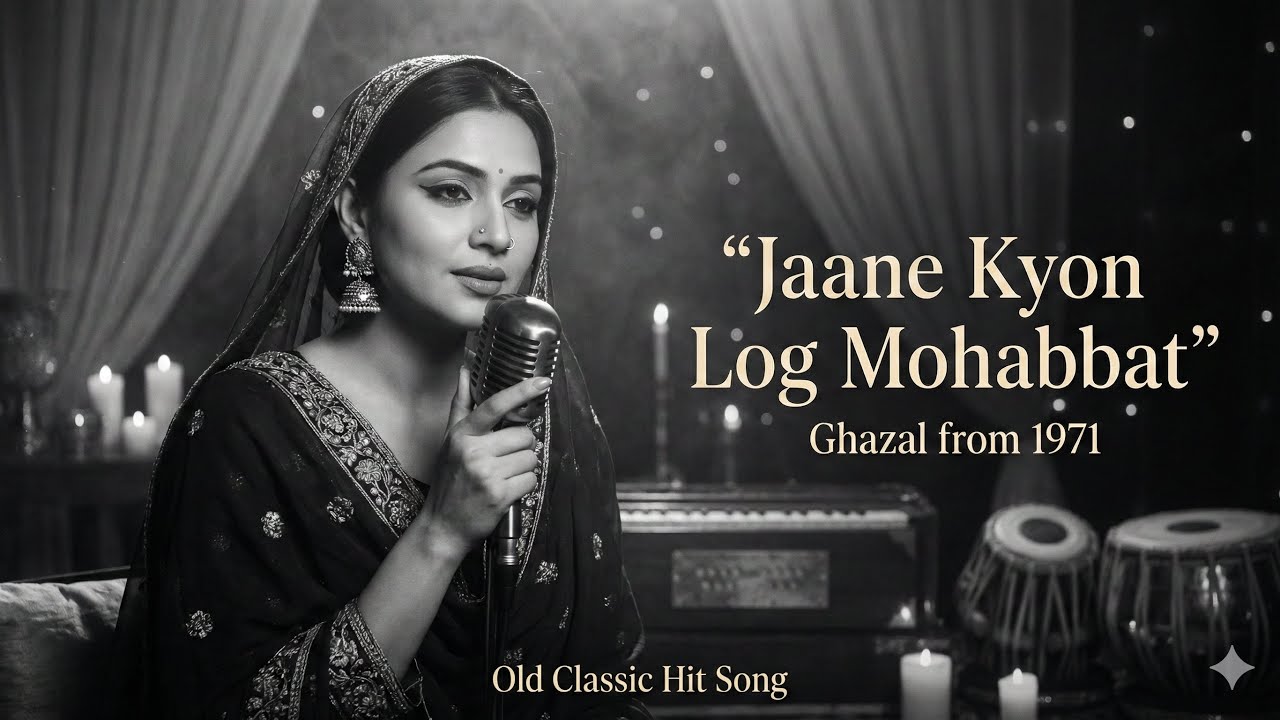 Jaane Kyon Log Mohabbat Karte Hain 💔 | 1971 Ghazal Recreated | Old Is Gold#puranidhun