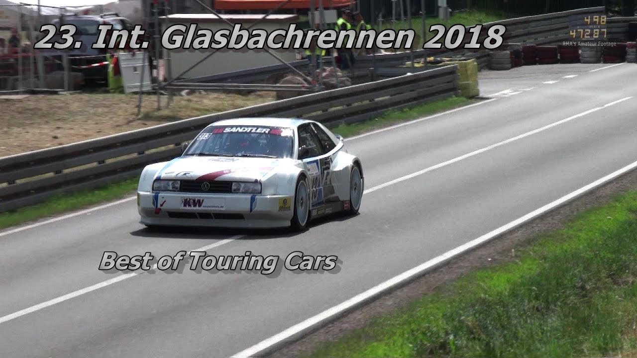 Glasbachrennen Bergrennen 2018 - Touring Cars | VW Corrado R | BMW 2002 | Hillclimb Sound