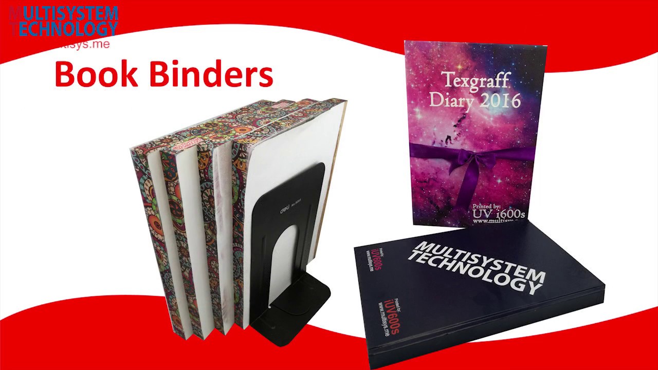 UV Direct Printing on Book cover up to 30cm Media Height - Compress iUV600s