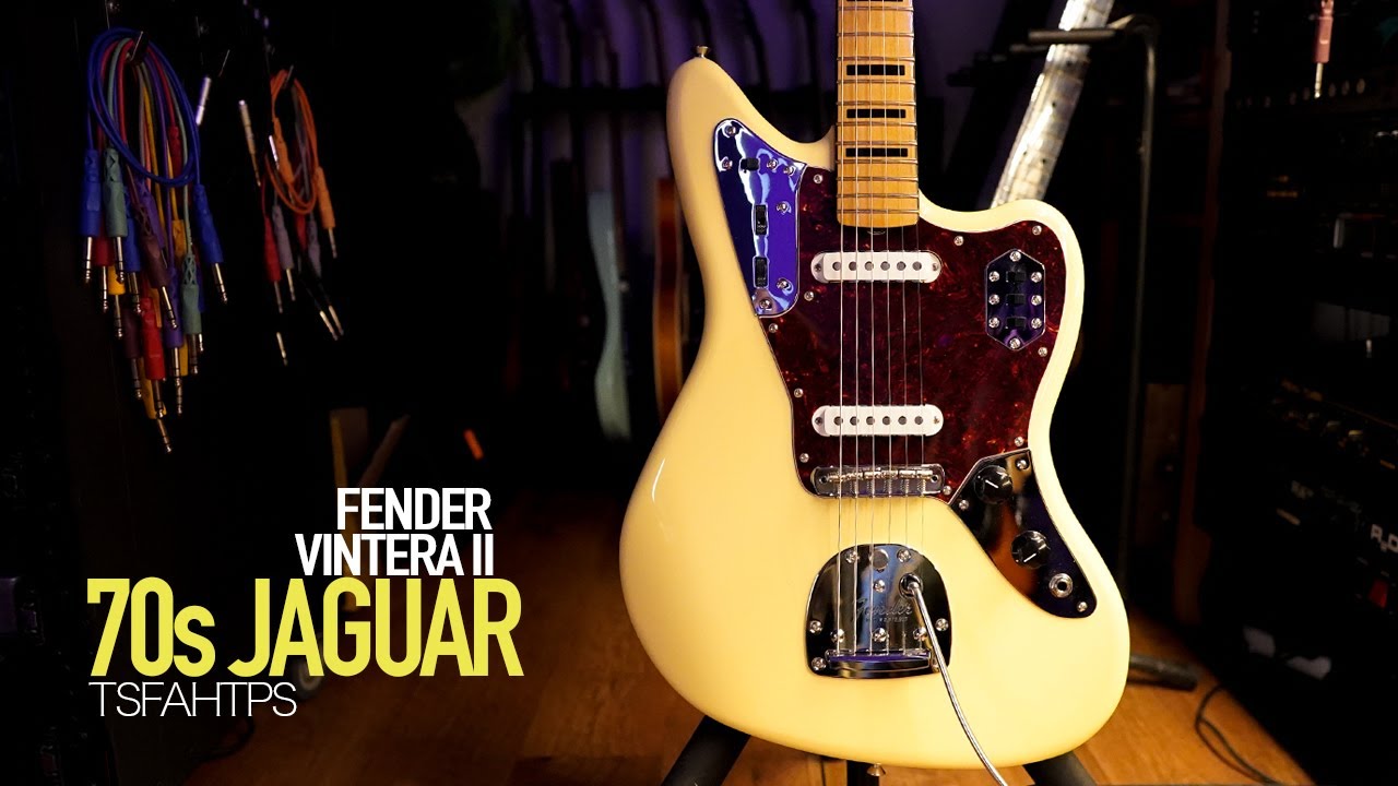 It SOUNDS as good as it LOOKS - Fender Vintera II 70s Jaguar
