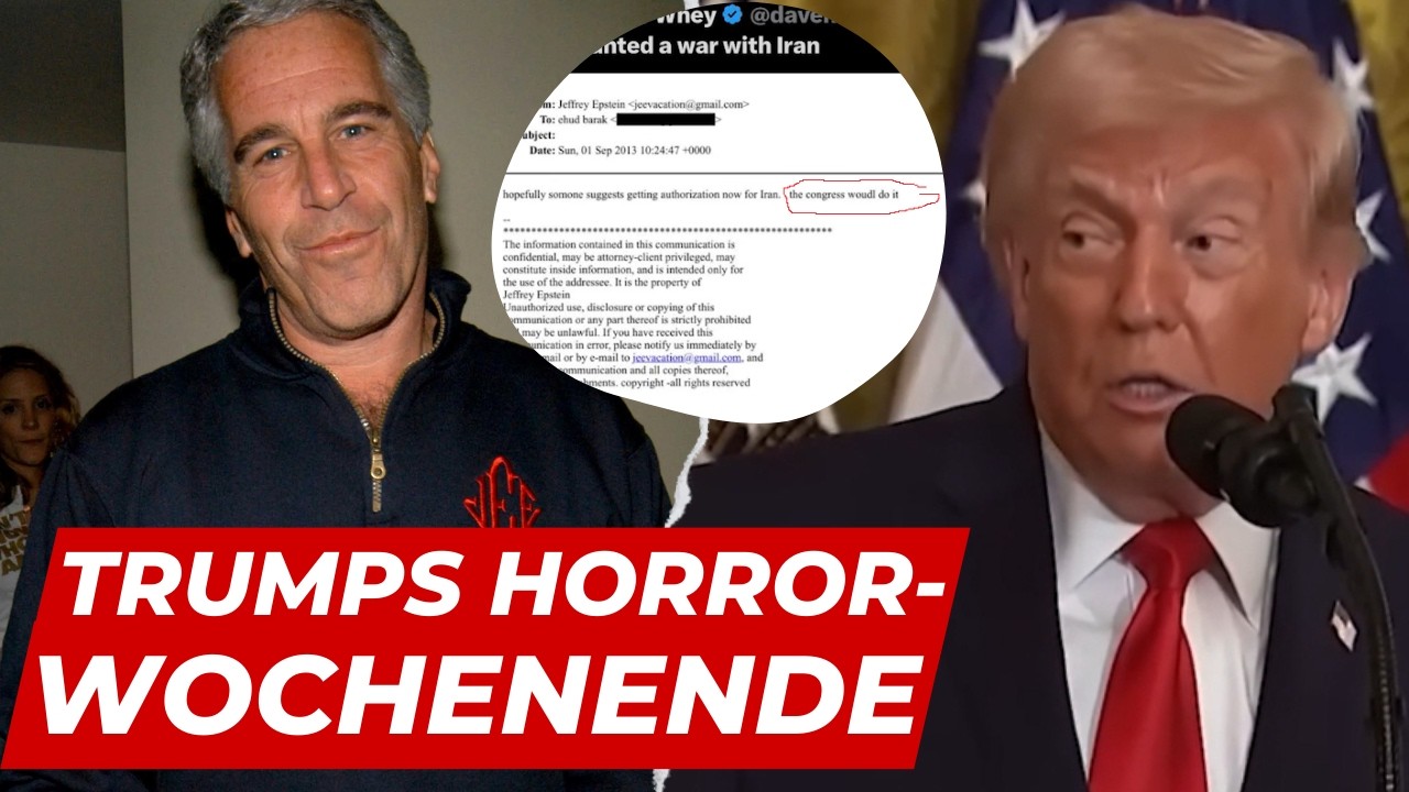 Pressekonferenz-DESASTER: Epstein bringt Trump buchstäblich um den Verstand!!