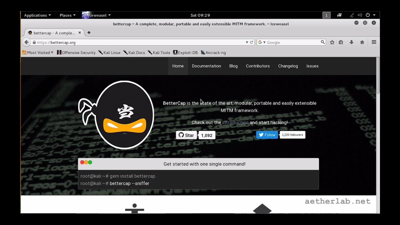 Intro to ARP spoofing and bettercap