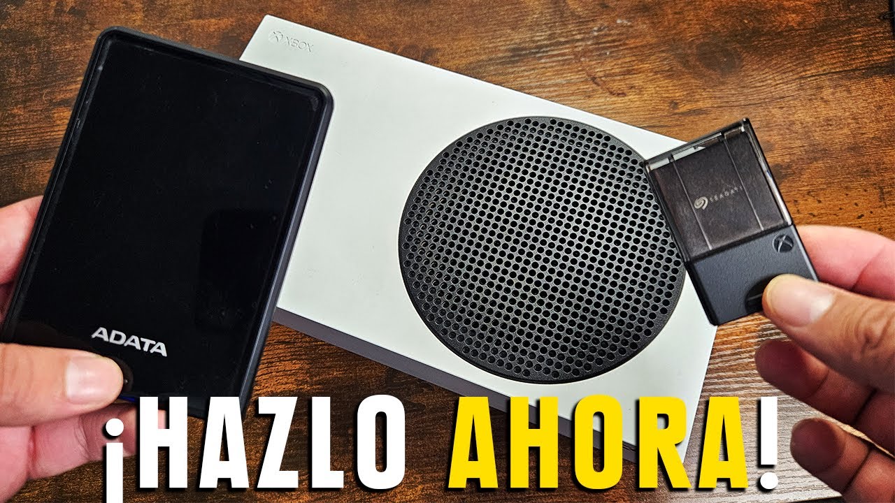 AUMENTA ALMACENAMIENTO de XBOX SERIES S en este 2025 ASI