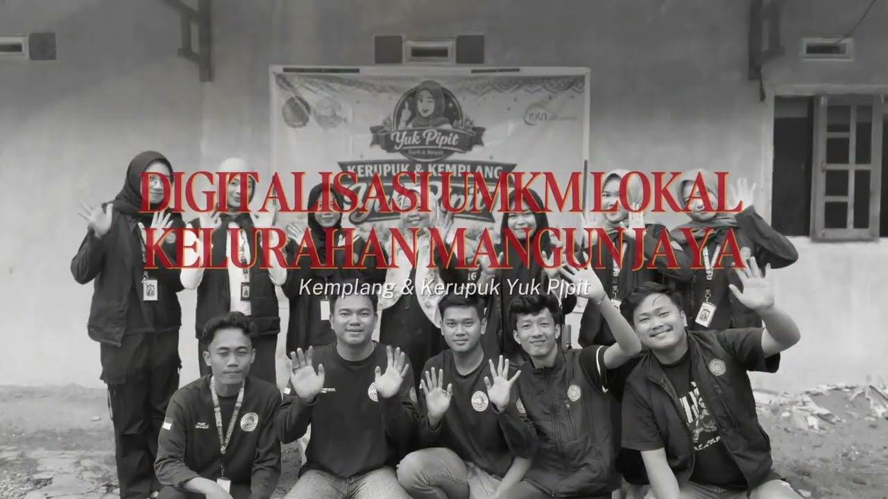 DIGITALISASI UMKM LOKAL KELURAHAN MANGUNJAYA | KERUPUK & KEMPLANG YUK PIPIT | KKN65 UMP KELOMPOK 16 