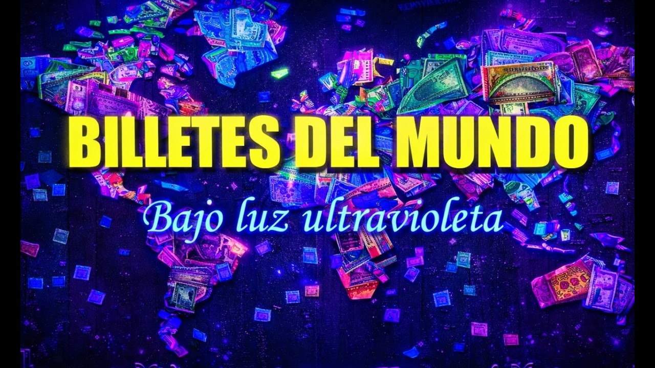 Billetes del mundo bajo luz ultravioleta - Parte 1