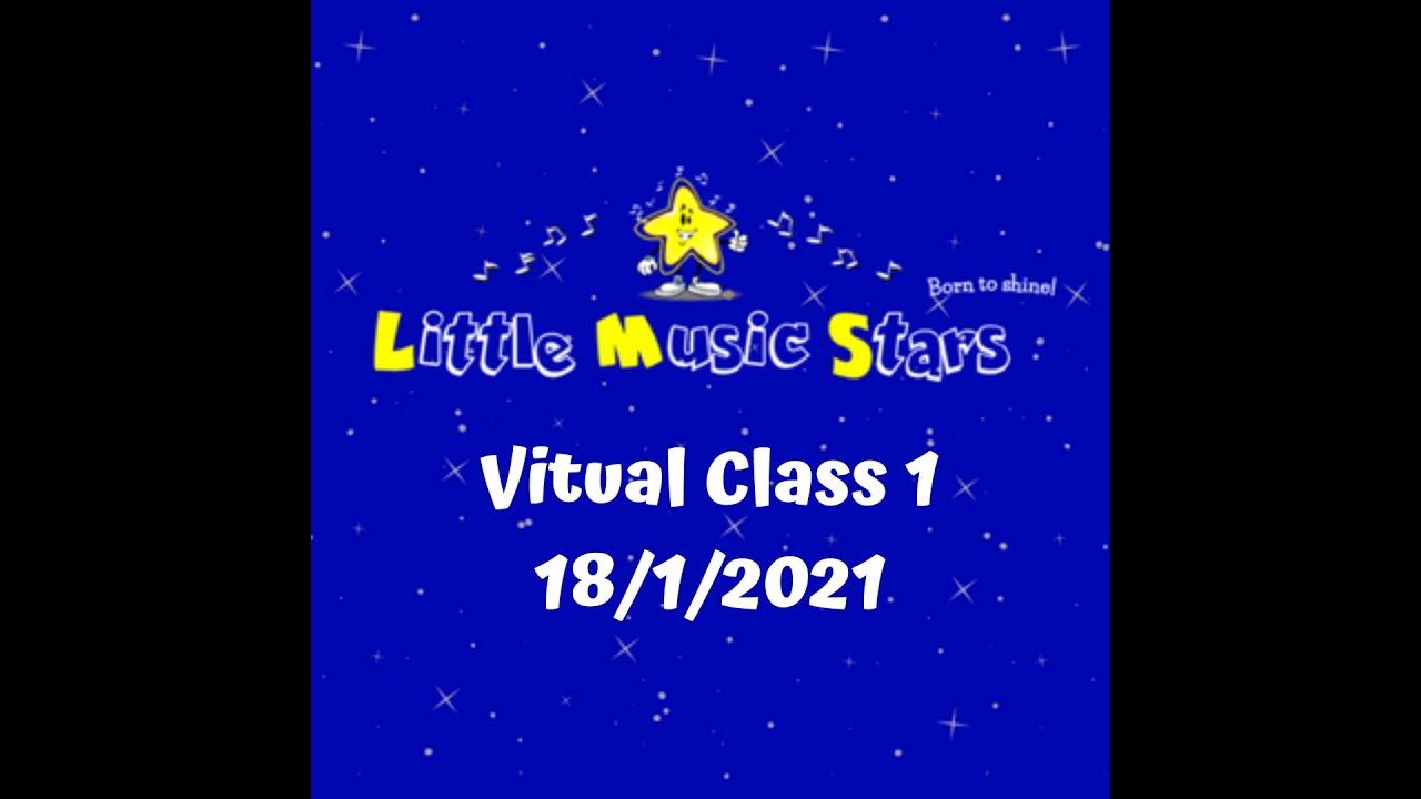 Little Music Stars- Virtual Class 1 // Baby & Toddler Music Class | Singing & Movement (0–4 Years)