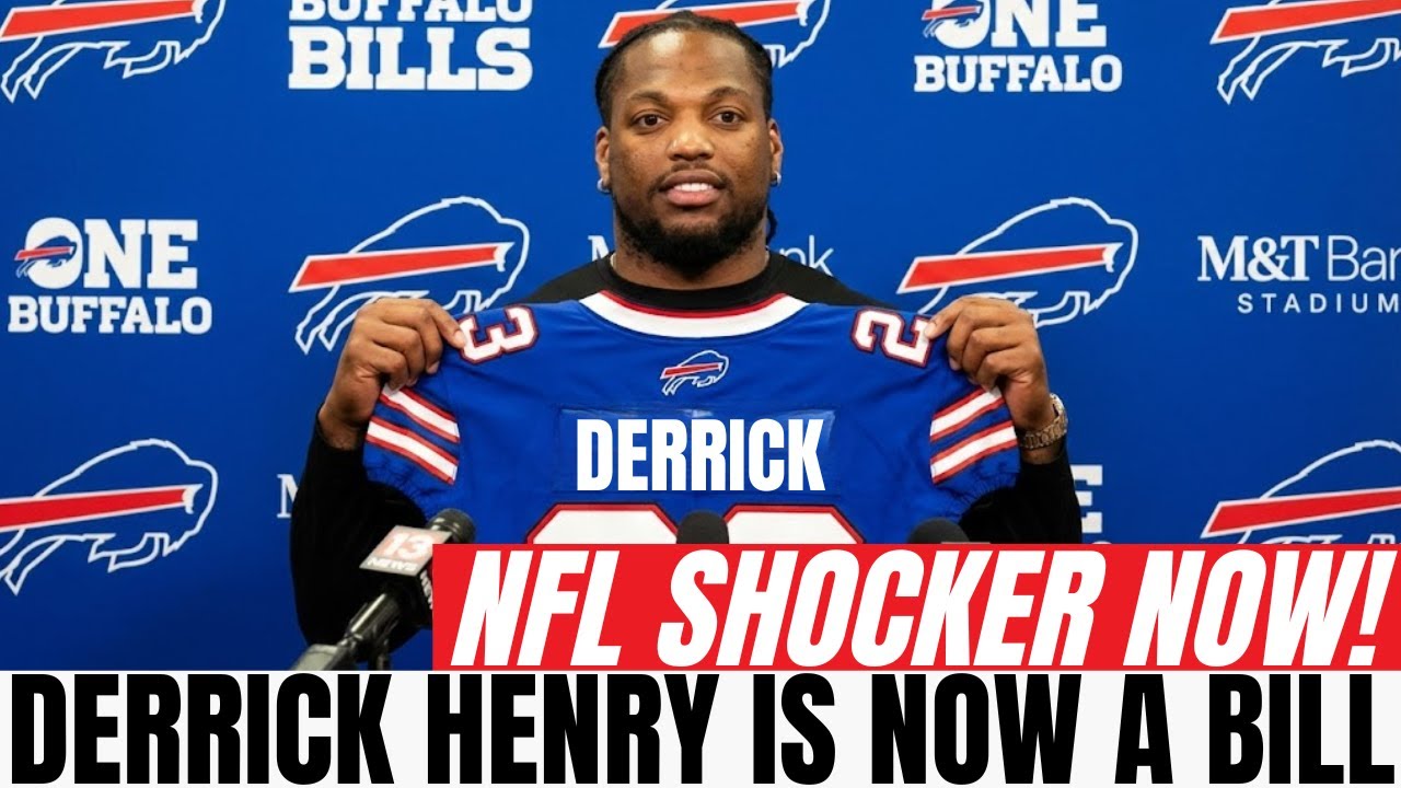 DERRICK HENRY Arrives! BILLS MAFIA Is Celebrating This MASSIVE Signing! | Buffalo Bills News Today