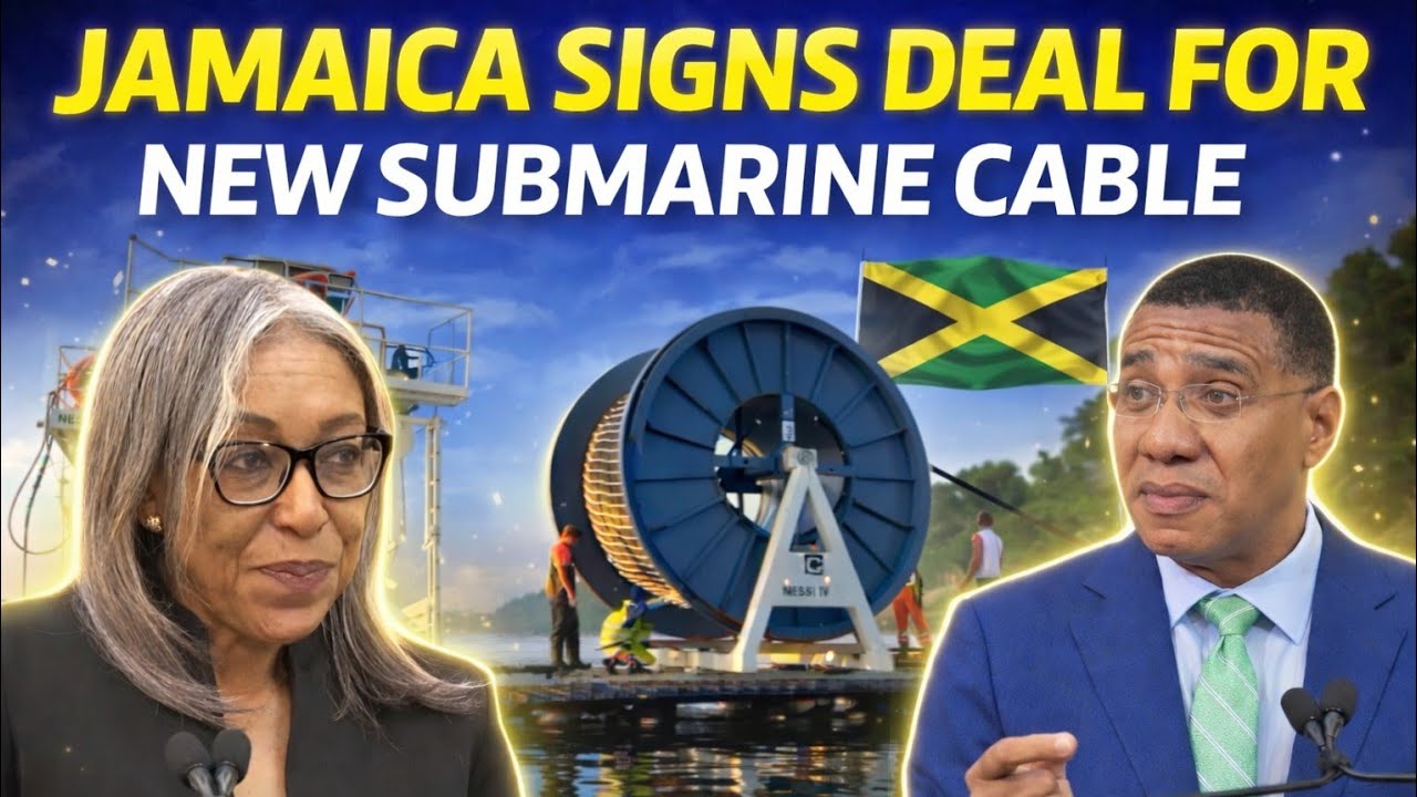Jamaica Signs Major Deal for New Submarine Internet Cable