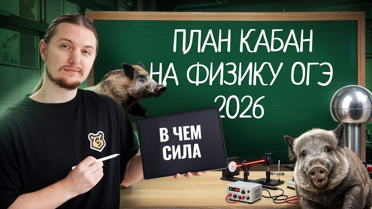 ИЗИ подготовка к ОГЭ по физике 2026 за 4 месяца | План КАБАН на максимум | Физика ОГЭ | Умскул