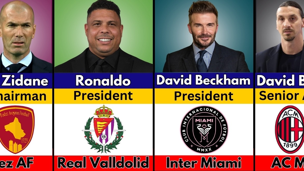 Current Jobs Of Former Footballers After Retirement