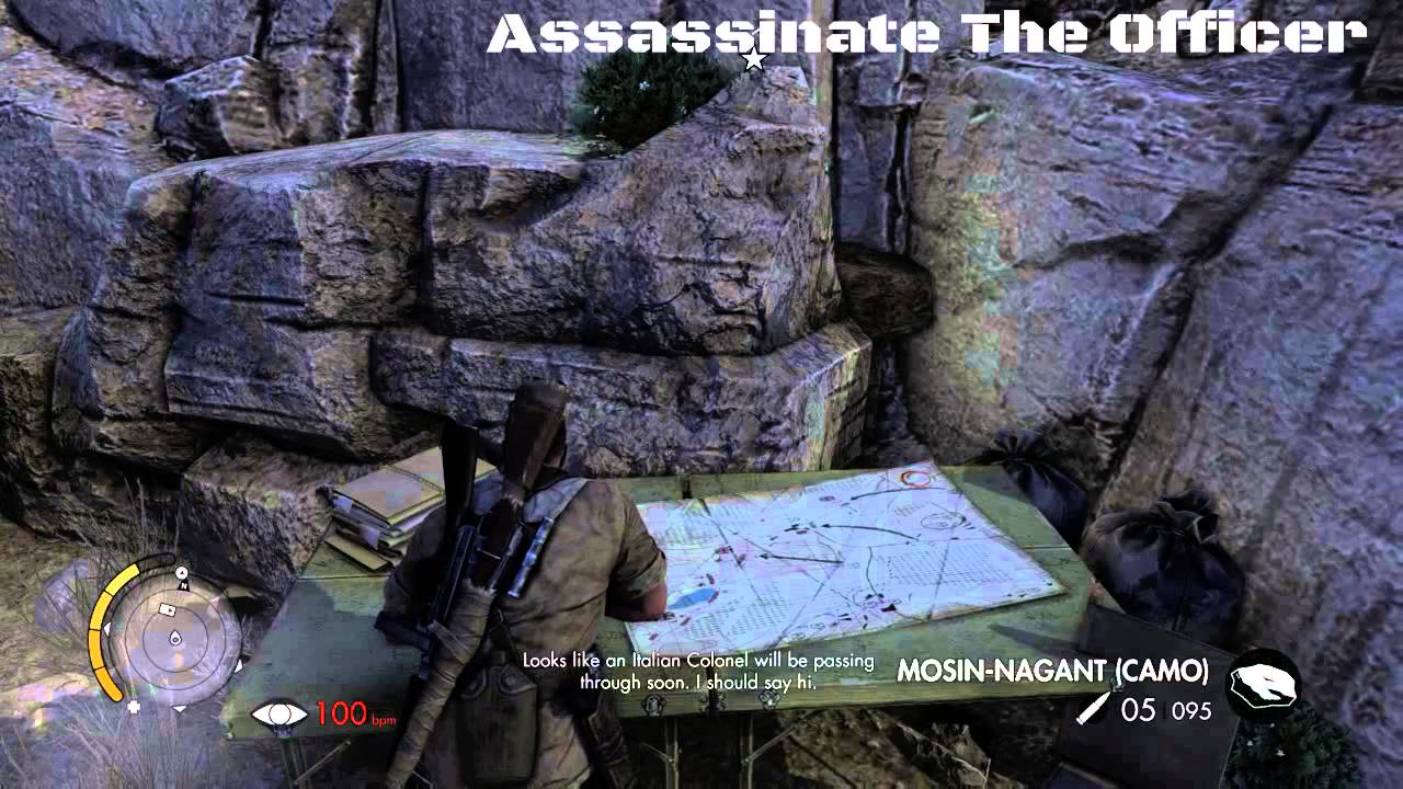 Sniper Elite 3- Fort Rifugio Optional Objectives
