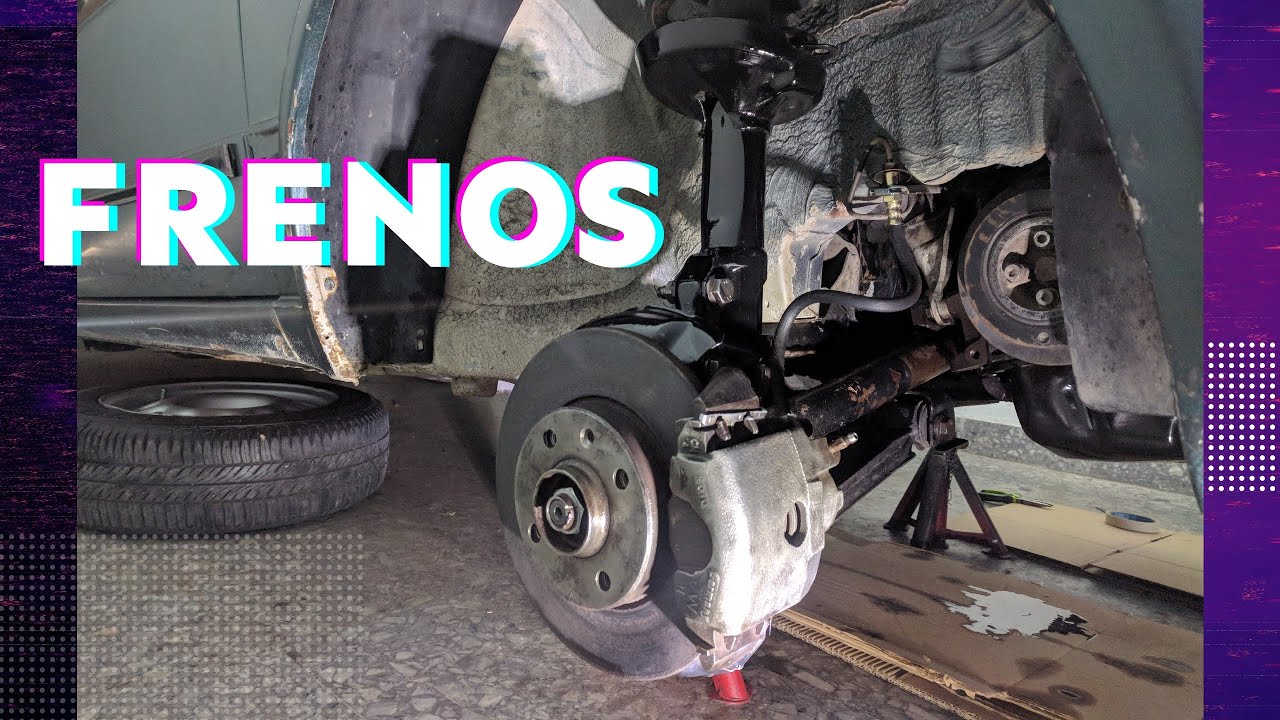 RENOVANDO discos DIY y cambio flexible de freno para el Golf Turbo Diesel