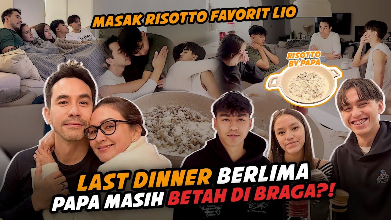 NEMENIN DIEGO SPARING LAWAN U-19 SEBELUM PULANG DINNER & DEEPTALK SAMA KIDDOS!! HARUS LDR LAGI…