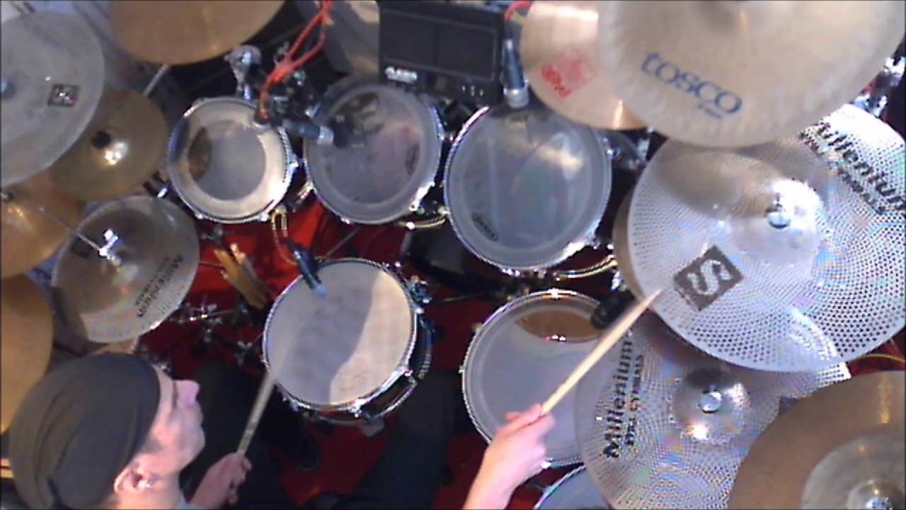 Millenium Still Series Cymbal Set Sound Test + Millenium QuiHead 13