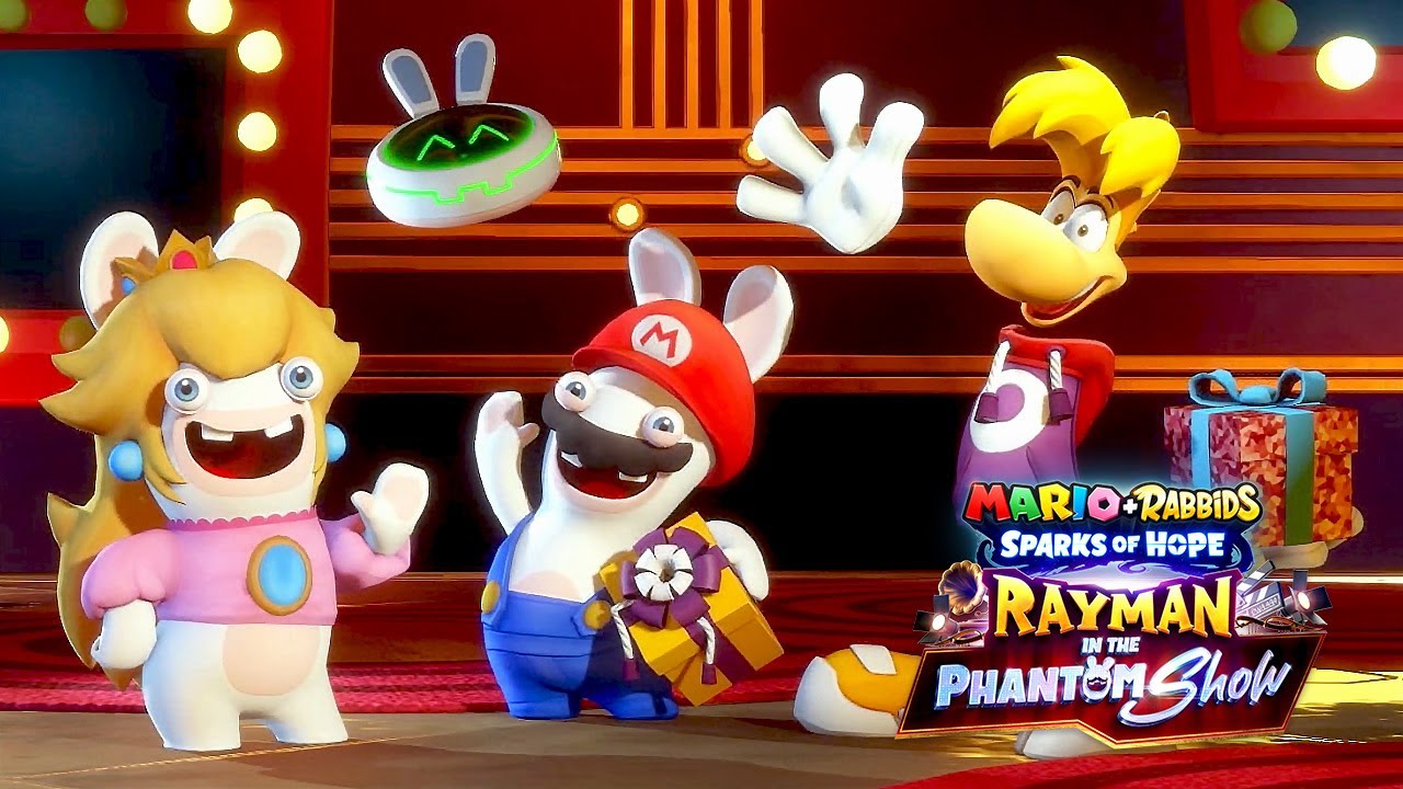 Mario + Rabbids Rayman in the Phantom Show THE MOVIE: All Cutscenes HD