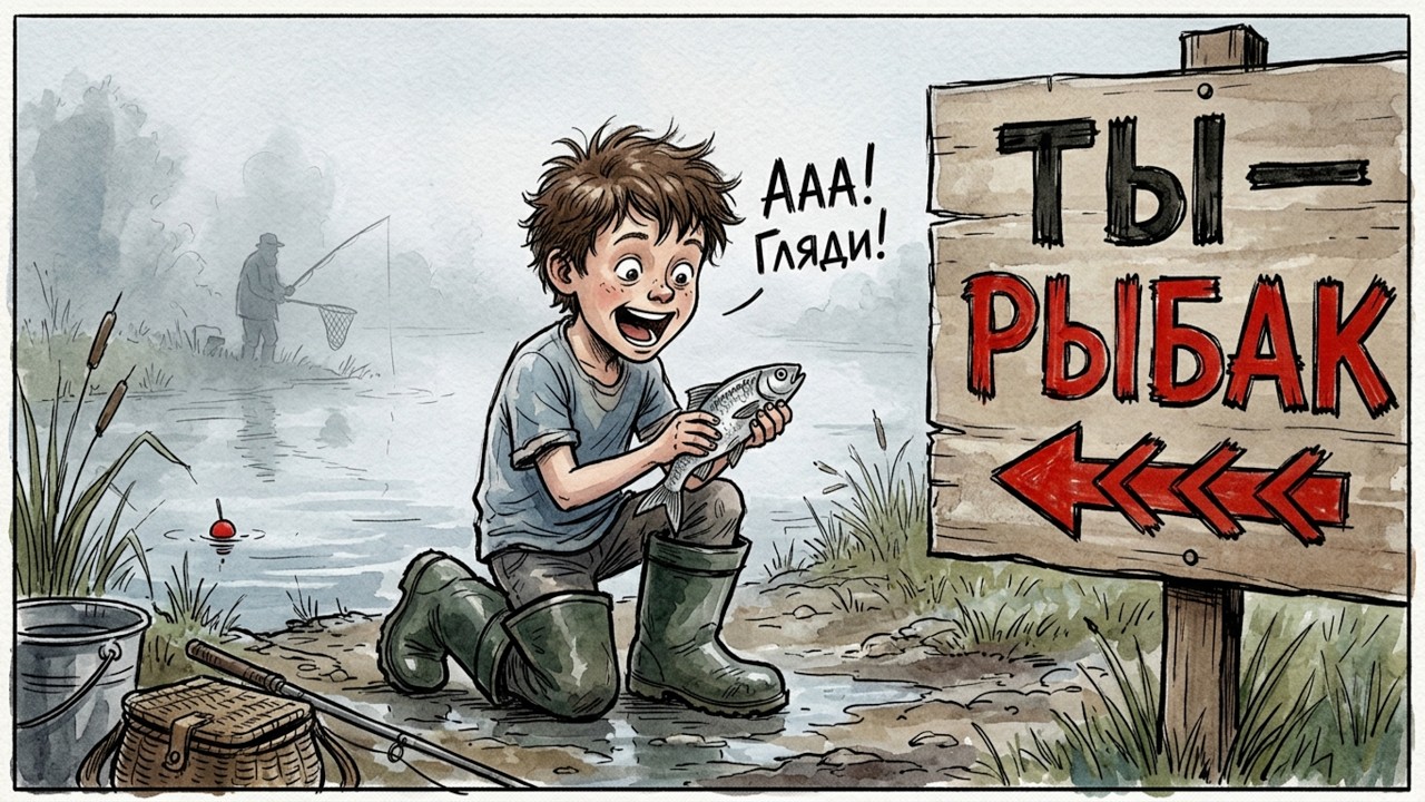 ТЫ — РЫБАК.  (И ЭТО ВСЯ ТВОЯ ЖИЗНЬ)