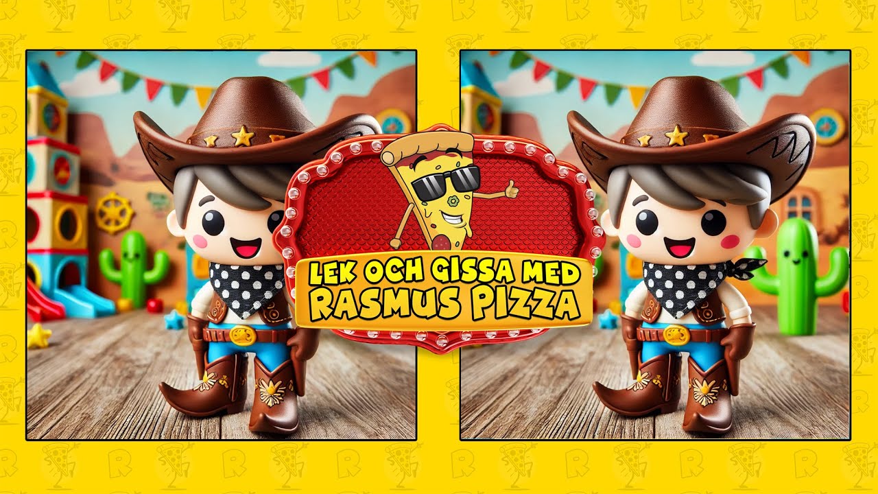 LEK OCH GISSA MED RASMUS PIZZA - AVSNITT 2 | LEKSAKER