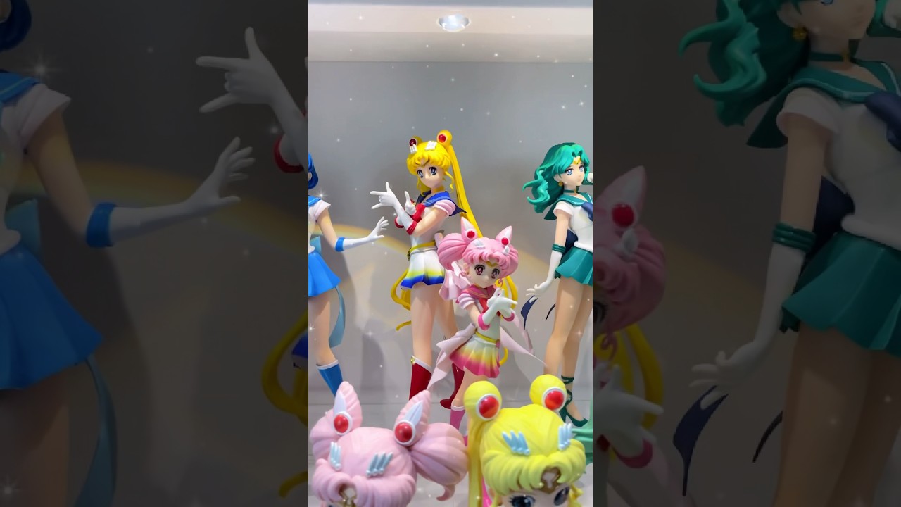 Qposket and Glitter & Glamours Sailor Moon Eternal. #sailormoon #qposket #banpresto #toys #figure