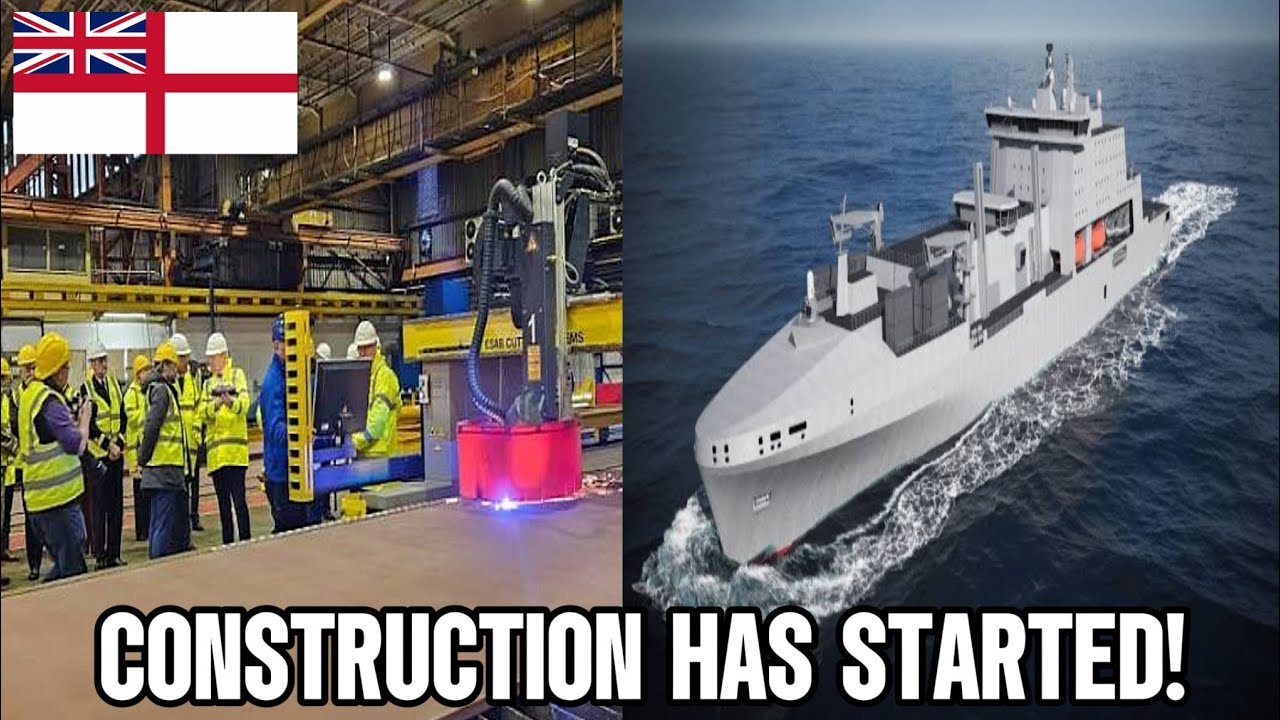 Update! Construction New Royal Fleet Auxiliary ships to support aircraft carrier operations begins