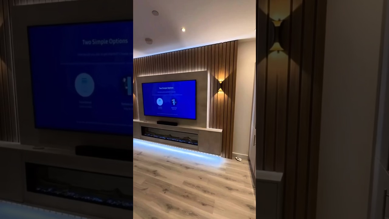 Стена под тв как сделать 📺🏠