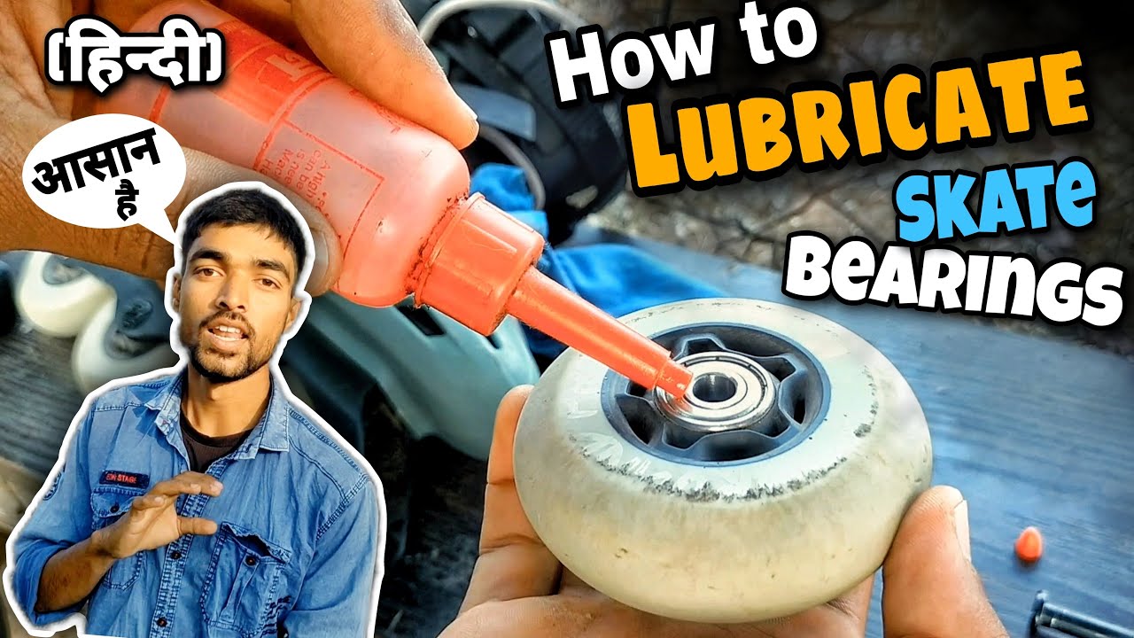 How to Lubricate Skate bearings//Inline skates & Roller skate
