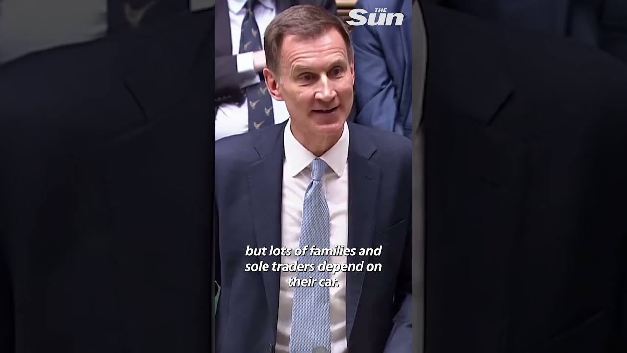 Fuel duty is frozen AGAIN as Hunt hails The Sun&rsquo;s historic campaign in Spring Budget 2024
