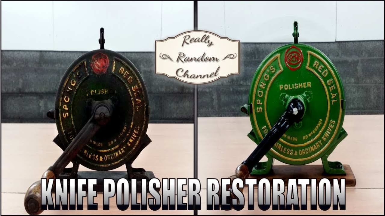 Spong's Vintage Knife Polisher Restoration ( Back To the Randomness )