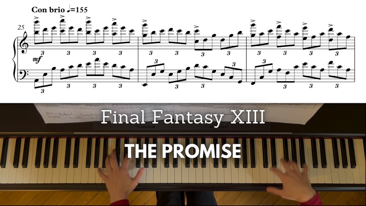 The Promise (Final Fantasy XIII) arr. Yui Morishita - piano transcription