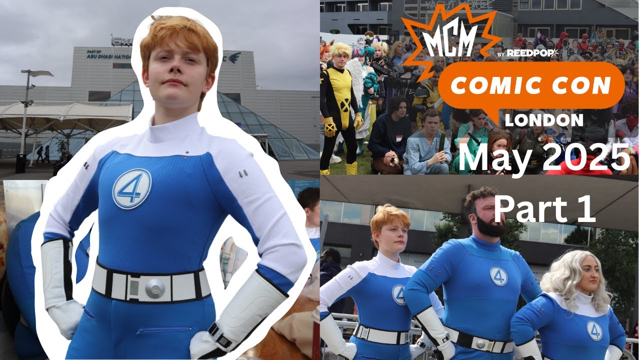 MCM Comic Con London 2025 Vlog Part 1 | Fantastic Four take on Comic Con