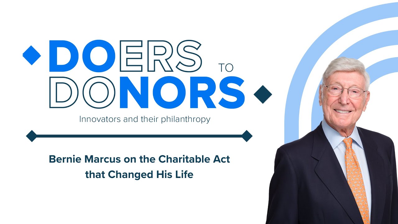 Bernie Marcus on the Charitable Act that Changed His Life